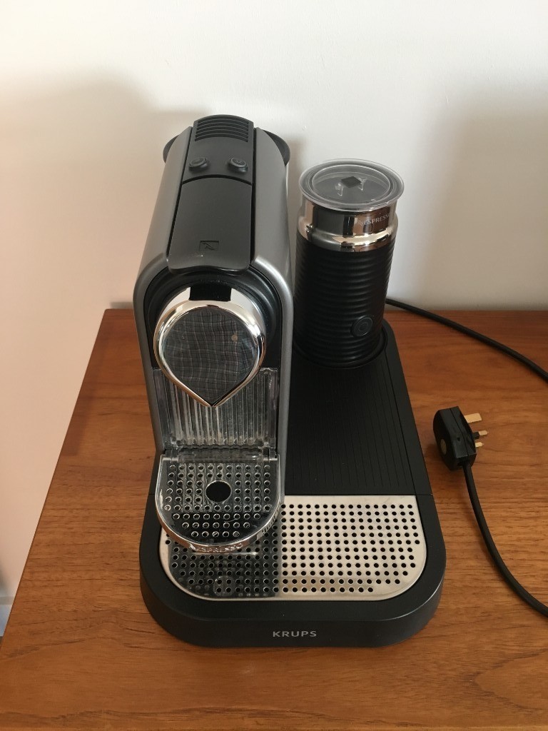 Nespresso Machine Krups XN730T Titanium in Southampton, Hampshire