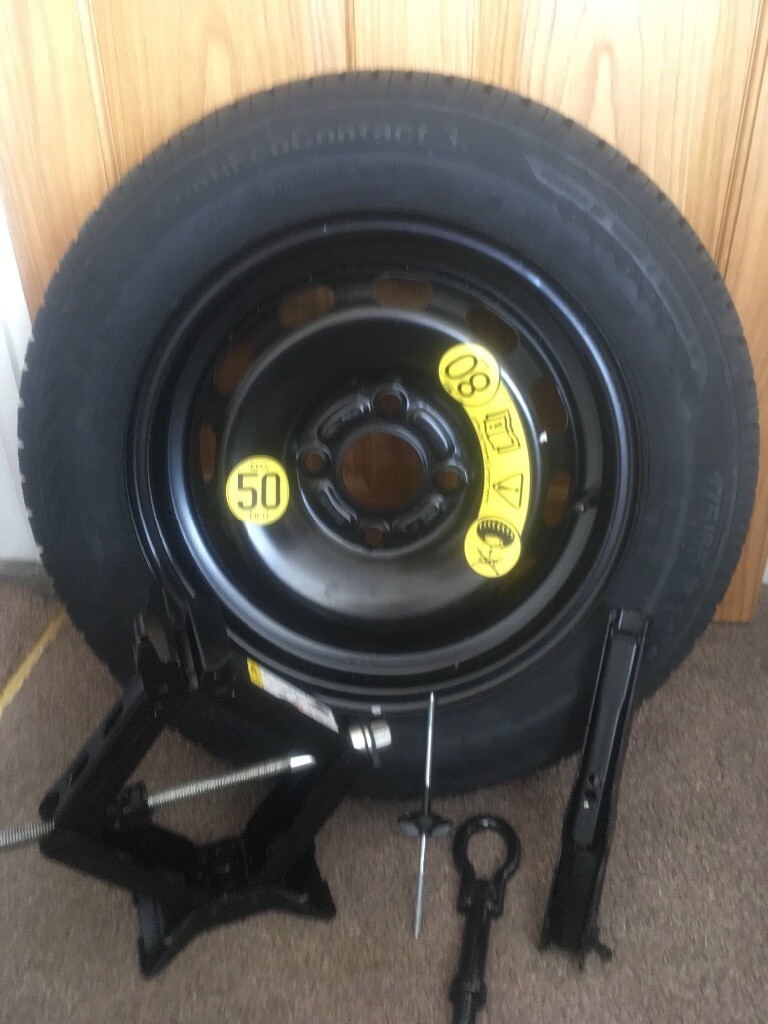 Ford spare wheel kit brand new unused of a fiesta but will fit lots of