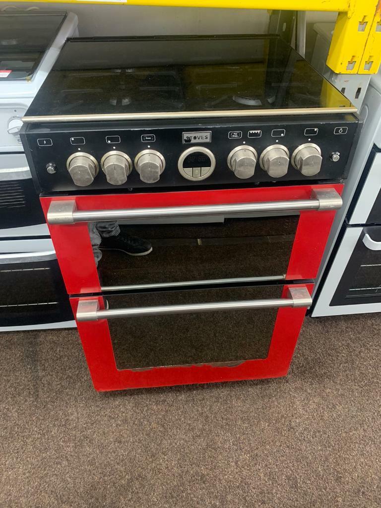 Stoves red good looking 60cm gas cooker with oven grill in Hodge Hill