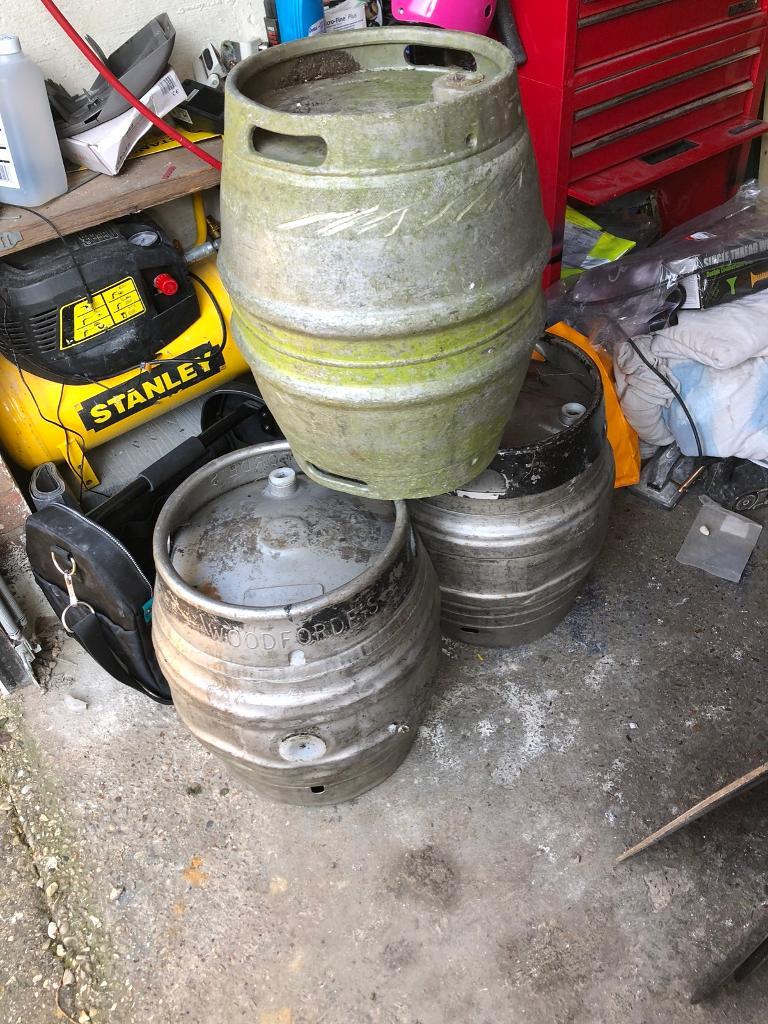 Cast aluminium beer barrels , kegs , upcycle in Norwich, Norfolk