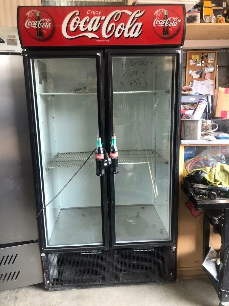 Double door display fridge for shop cafe restaurant restaurant takeaway pizza mxjsjs in East