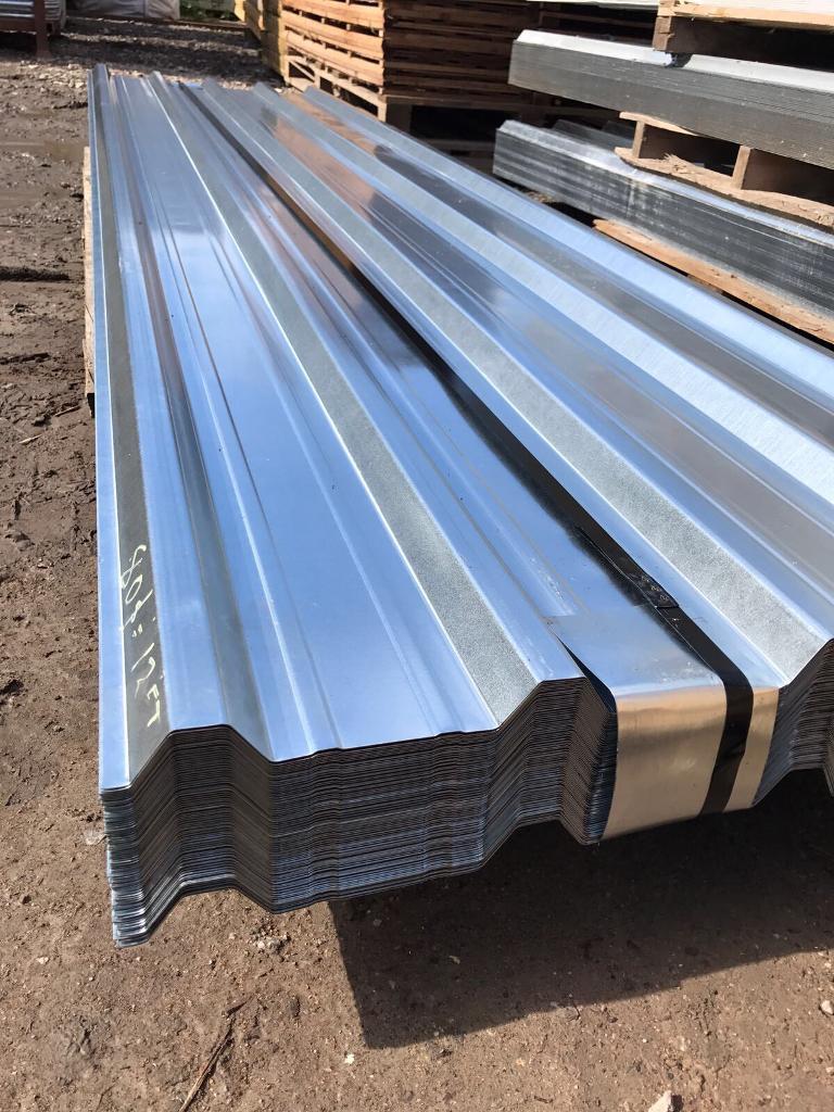 🛠 50 X 3M BOX PROFILE GALVANISED ROOF SHEETS in Warrington, Cheshire