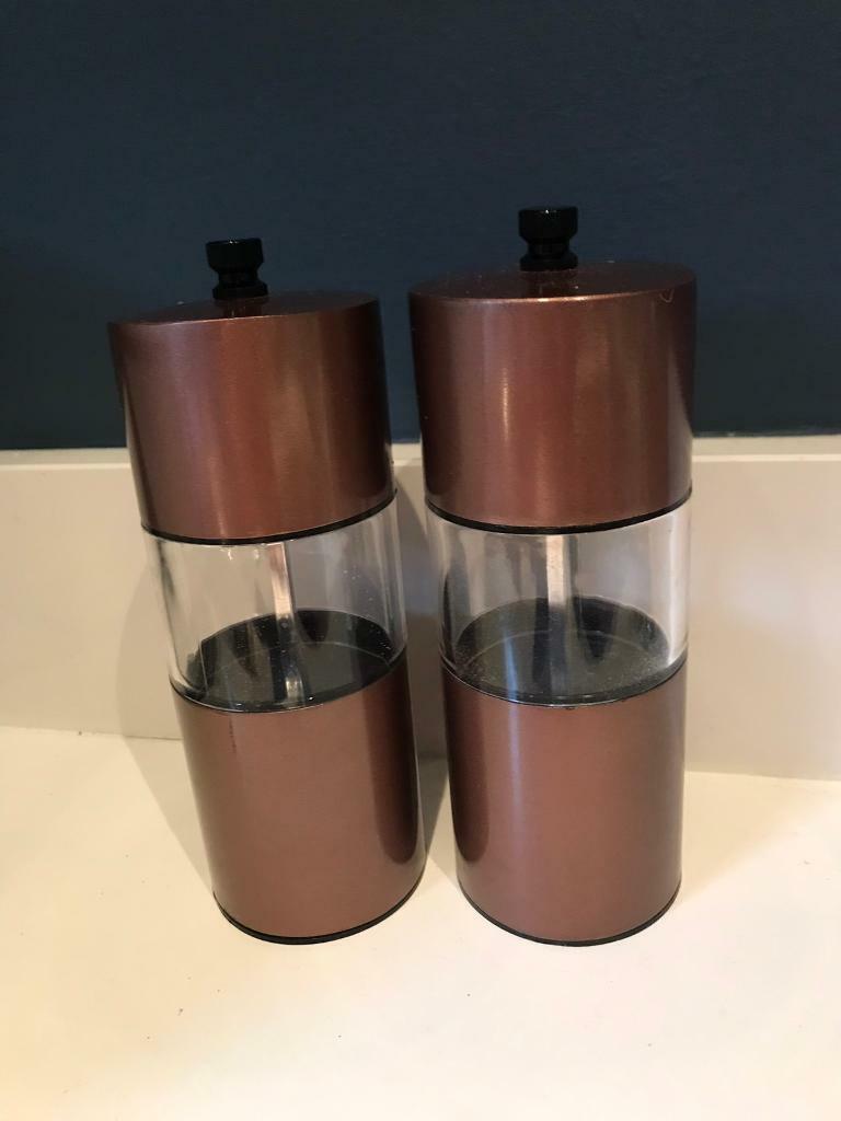 Rose gold salt & pepper mills in Ingleby Barwick, County Durham Gumtree