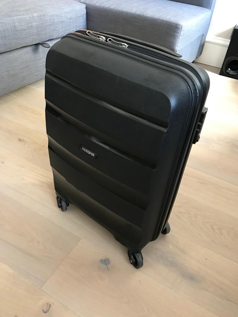 Bargain American Tourister Bon Air Cabin Luggage Black In