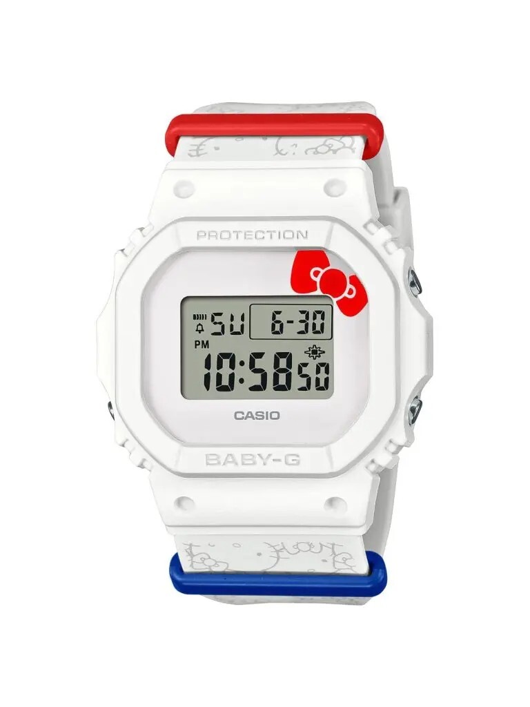 Pre-owned Casio Hello Kitty Sanrio  Baby-g 50th Anniversary Watch Japan Limited Gift