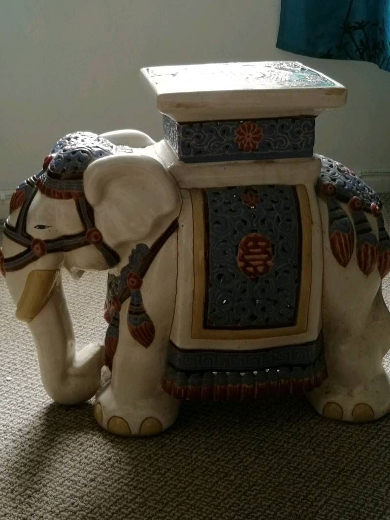 Ceramic Indian Elephant Plant Stand in Banbury, Oxfordshire Gumtree