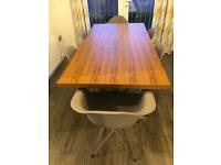 *** DWELL DINING ROOM TABLE AND 6 CHAIRS***