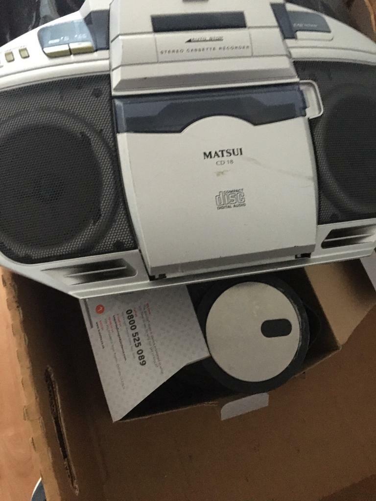 Matsui Stereo, Radio and Cassette player in Birstall, Leicestershire