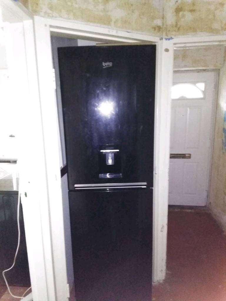 Tall black fridge freezer in Shard End, West Midlands Gumtree