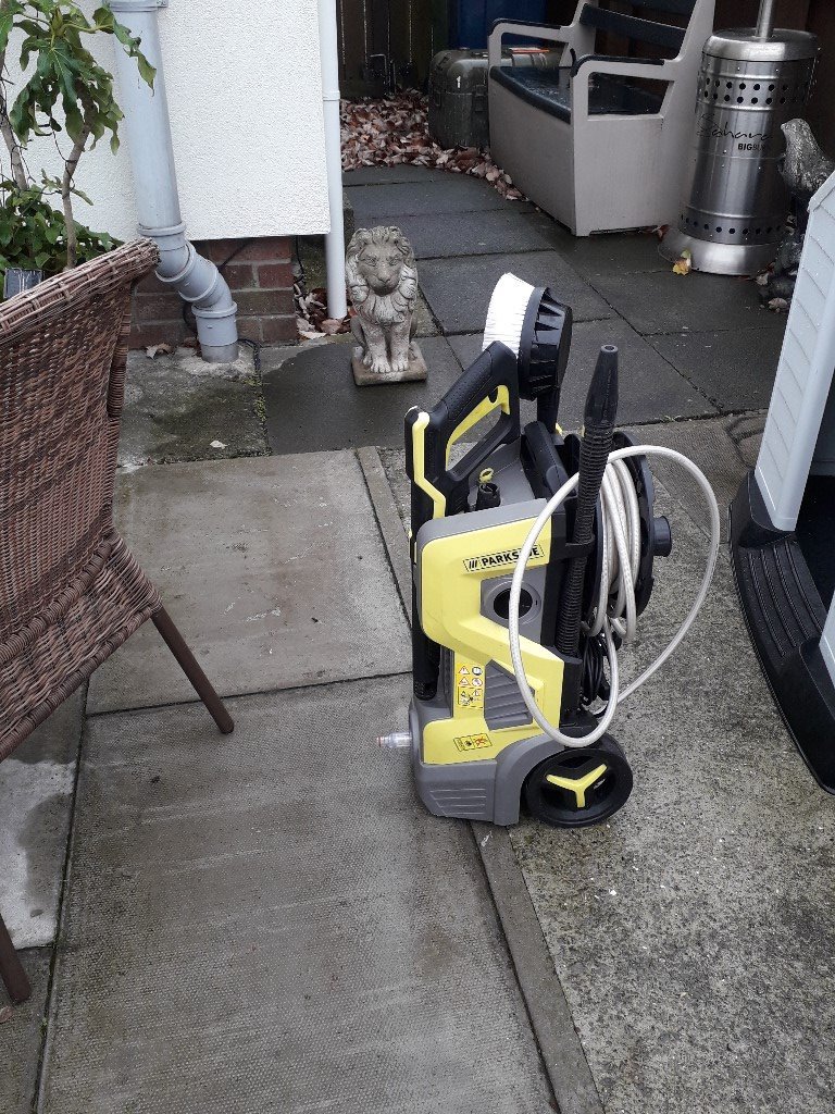 Parkside Jet Washer Patio Cleaner Car Van House Windows Garden