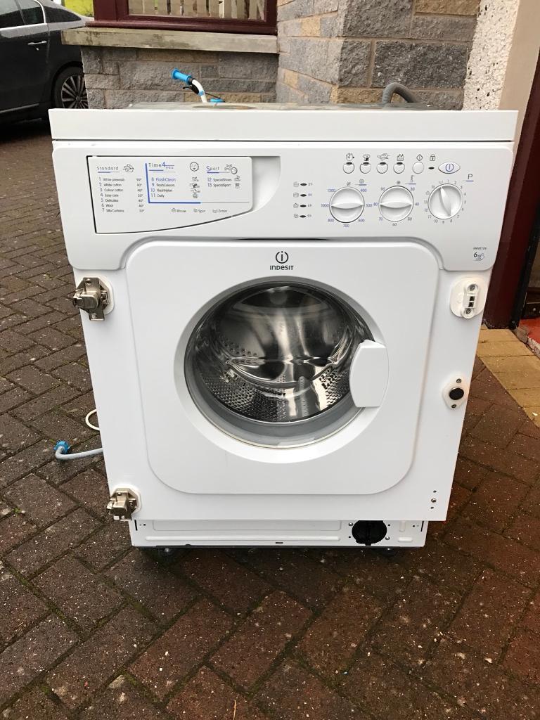Indesit integrated washing machine Iwme 126 in Dumfries, Dumfries and