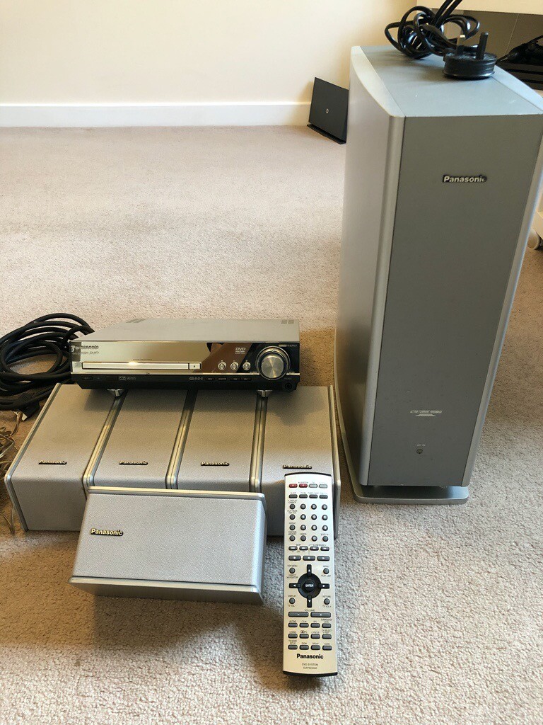 Panasonic SAMT1 DVD 5.1 surround sound system for sale in Exmouth