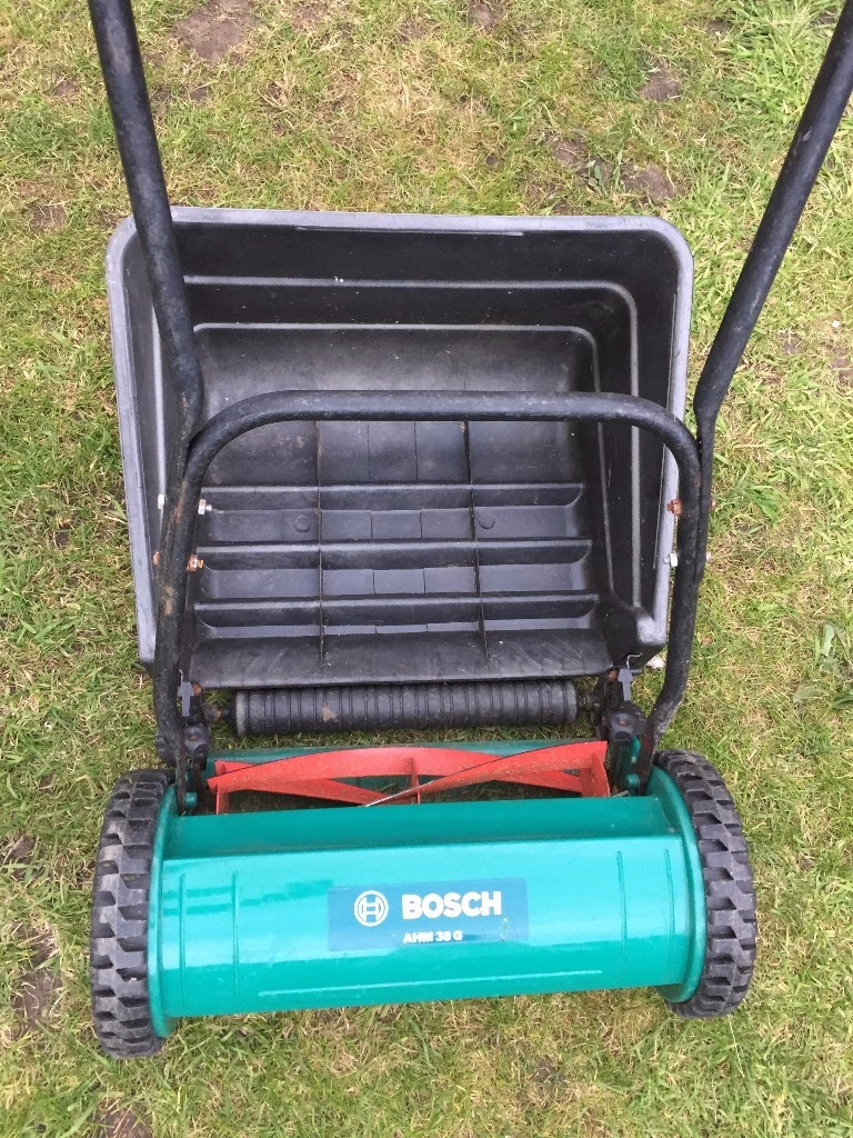 Bosch AHM 38g Manual Garden Lawn Mower in StokeonTrent