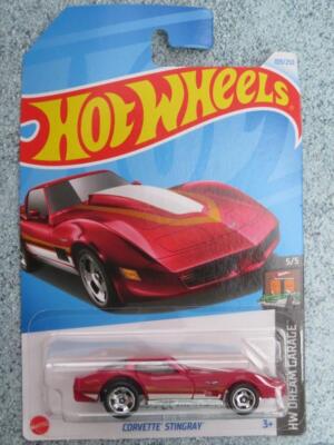 Hot Wheels H4E 109  CORVETTE STINGRAY cherry red 2024 109/250 E Case Long Card