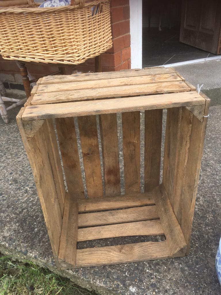 VINTAGE WOODEN APPLE CRATES CAN DELIVER in Coalville
