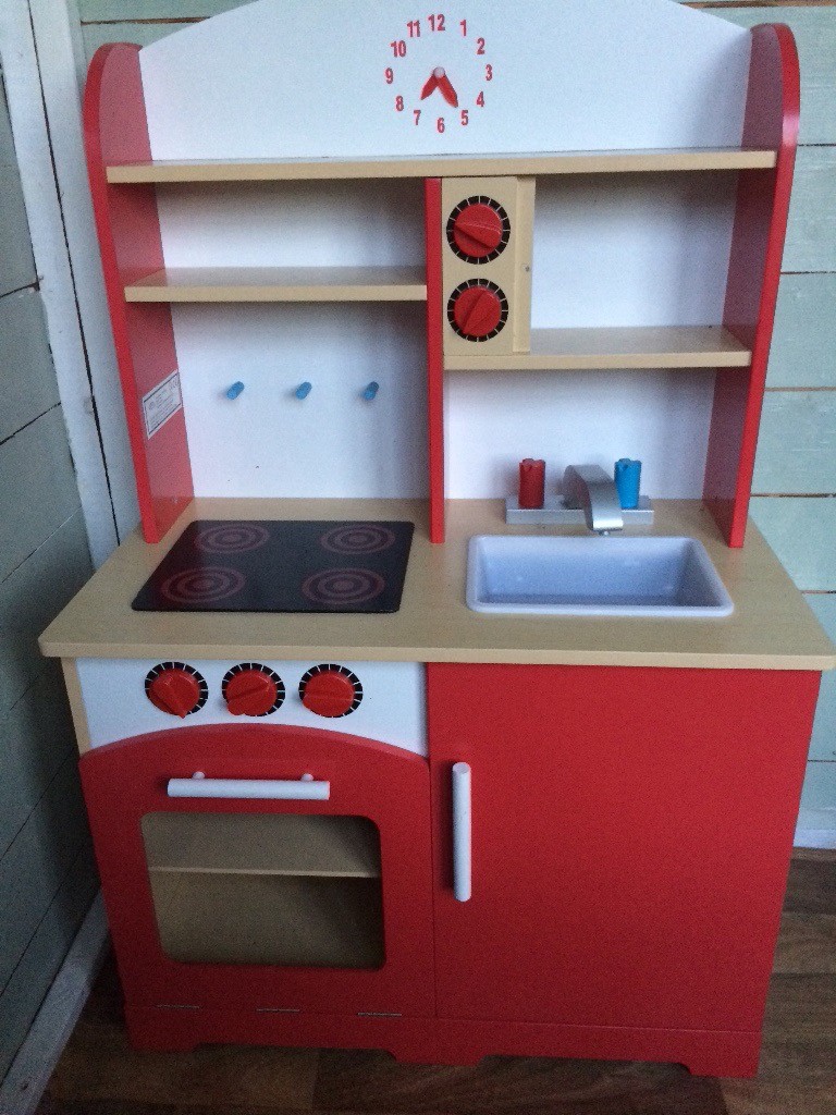 Toy wooden kitchen and accessories | in Dundee | Gumtree