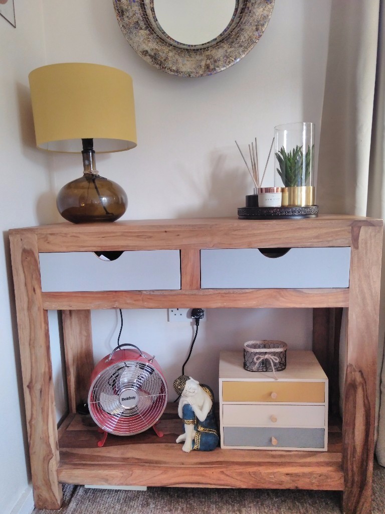 Solid wooden console table from TK MAXX in Edinburgh City Centre, Edinburgh Gumtree