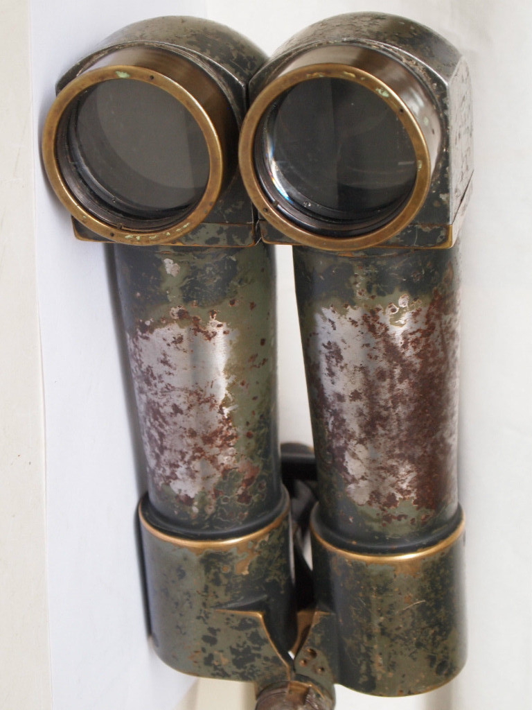 Carl Zeiss Teleplast 10x WW1 Military Periscope Trench Binoculars rare
