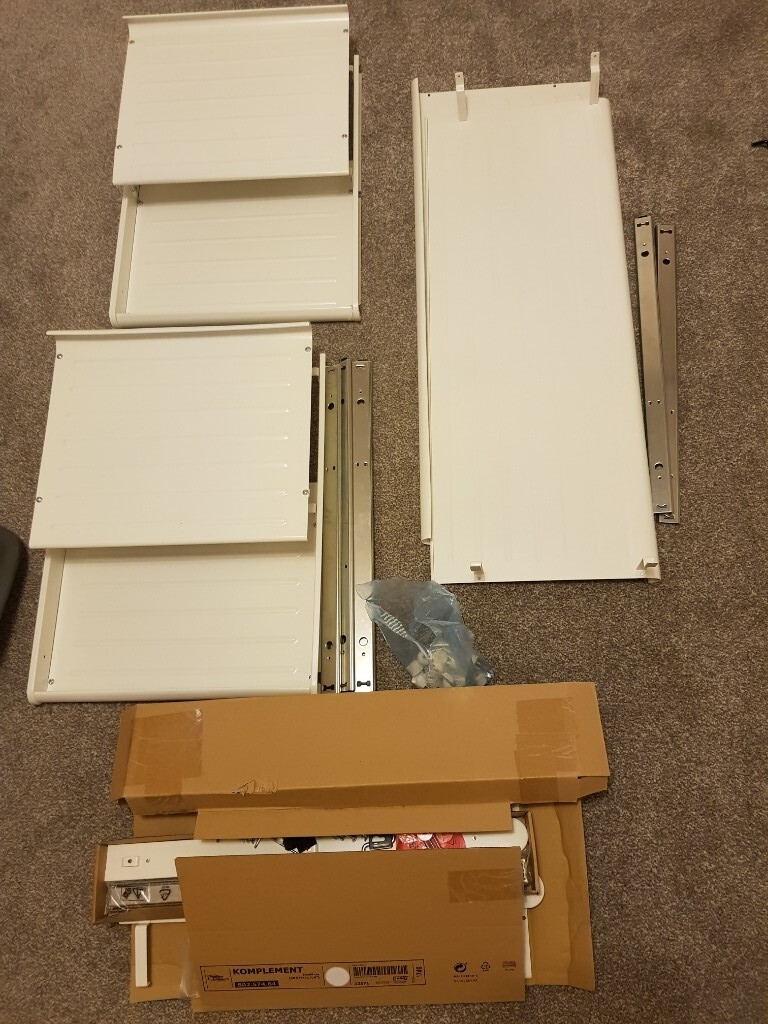 Ikea Komplement Pull Out Shoe Rails For Pax Wardrobes In Exeter