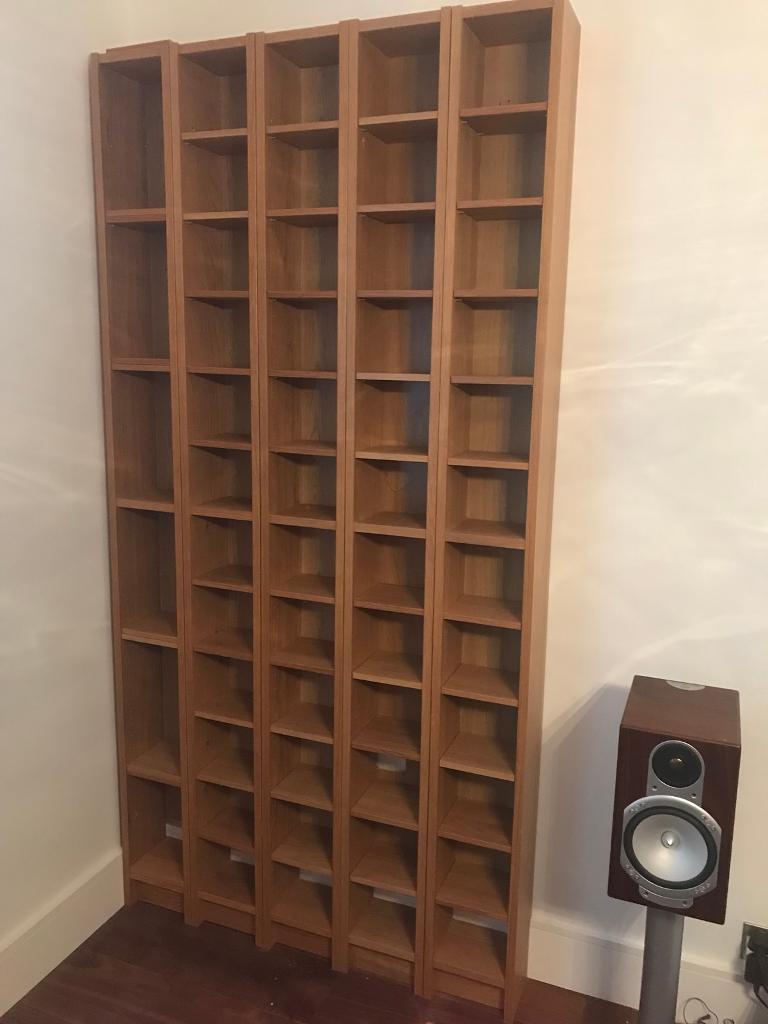 ikea-cd-dvd-shelving-units-x-5-in-poole-dorset-gumtree