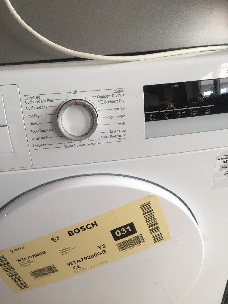Bosch vented tumble dryer new in Lenton Abbey, Nottinghamshire Gumtree