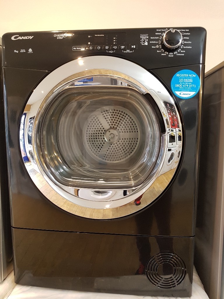 Candy 9KG Condenser Dryer smart in Black in Harehills, West Yorkshire