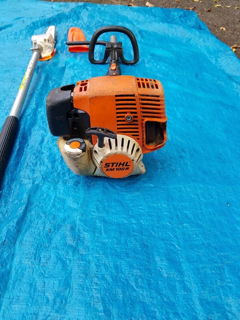 Stihl km90r kombi plus Pole Pruner Attachment, chainsaw in Reading