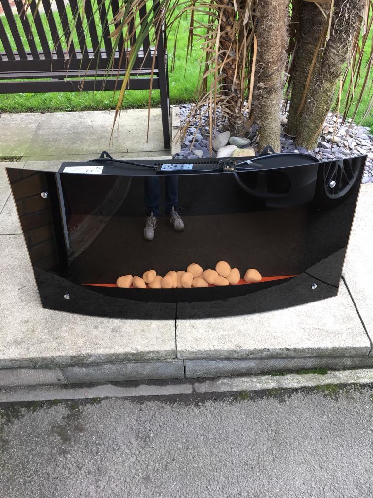 B&Q WALL MOUNTED ELECTRIC FIRE in Billingham, County Durham Gumtree