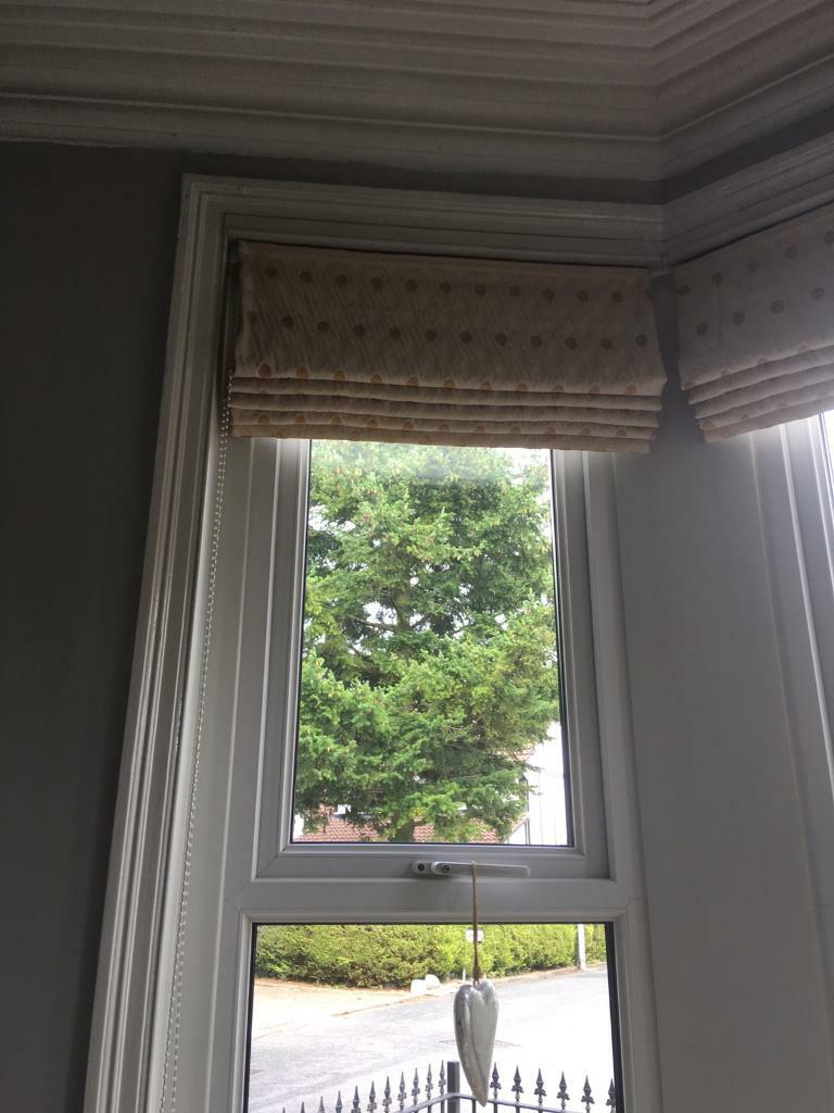 Roman blinds to fit bay window in Penylan, Cardiff Gumtree
