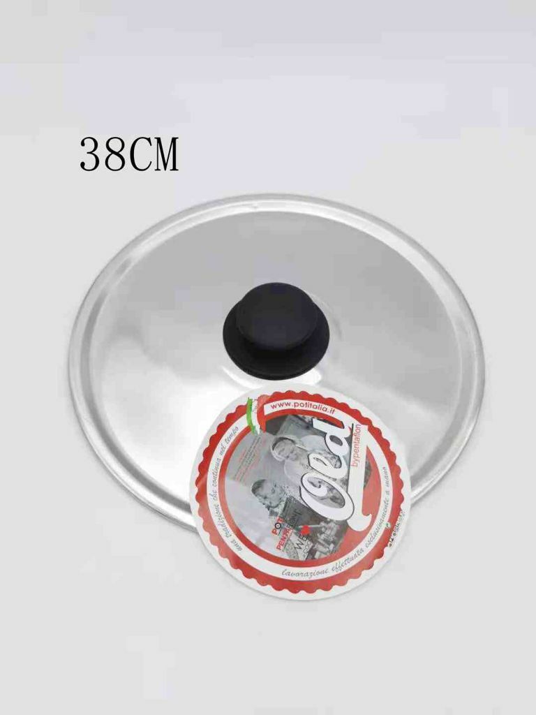 Coperchio In Metallo Per Padella Pentola Casseruola Tegame Diametro 38cm bal