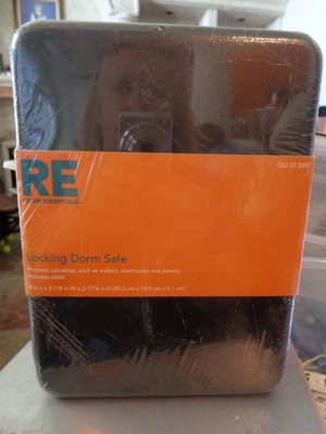 RE Room Essentials Locking Dorm Safe College NIP