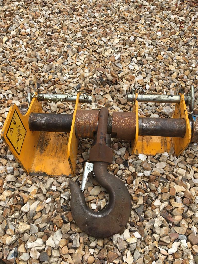 Jcb telehandler Forklift Jib Hook 4 Ton Lifting. Crane in New