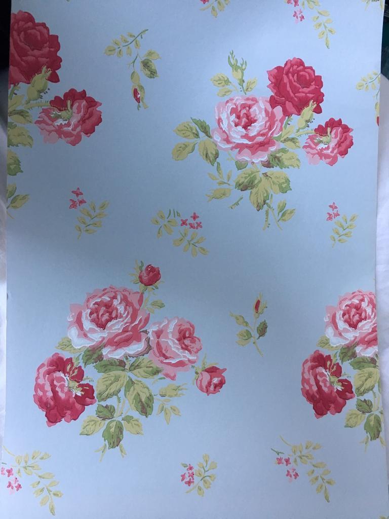 Part roll of Cath Kidston wallpaper in Redditch, Worcestershire Gumtree