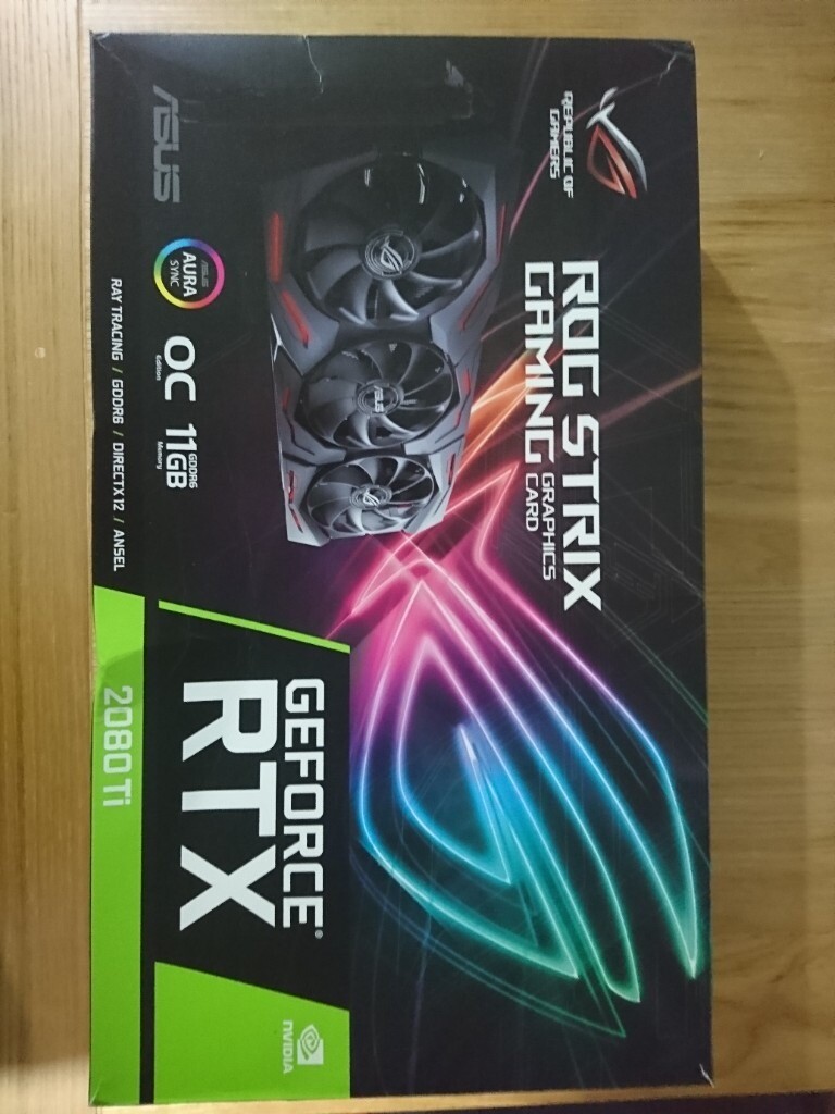 Asus Rog Strix RTX 2080ti overclock edition. in Warley, Essex Gumtree
