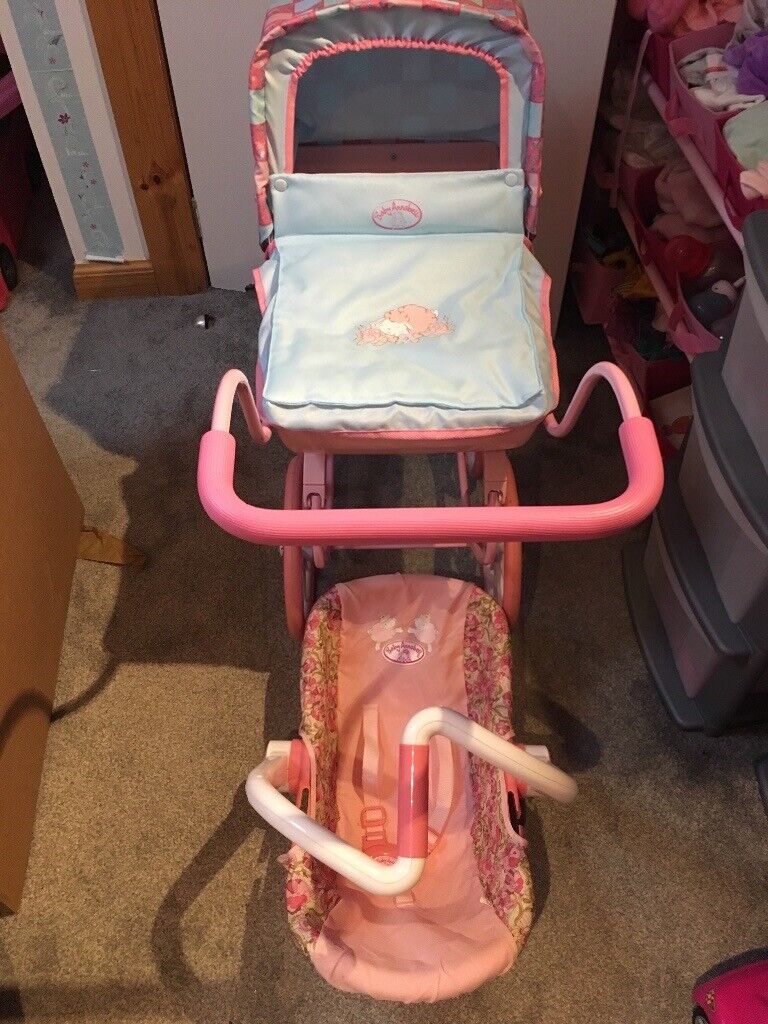 Baby Annabell carriage pram and Car Seat | in Airdrie ...