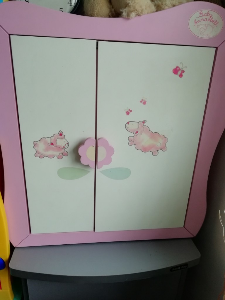 Baby Annabell Wooden Wardrobe Hangers In Haxby North
