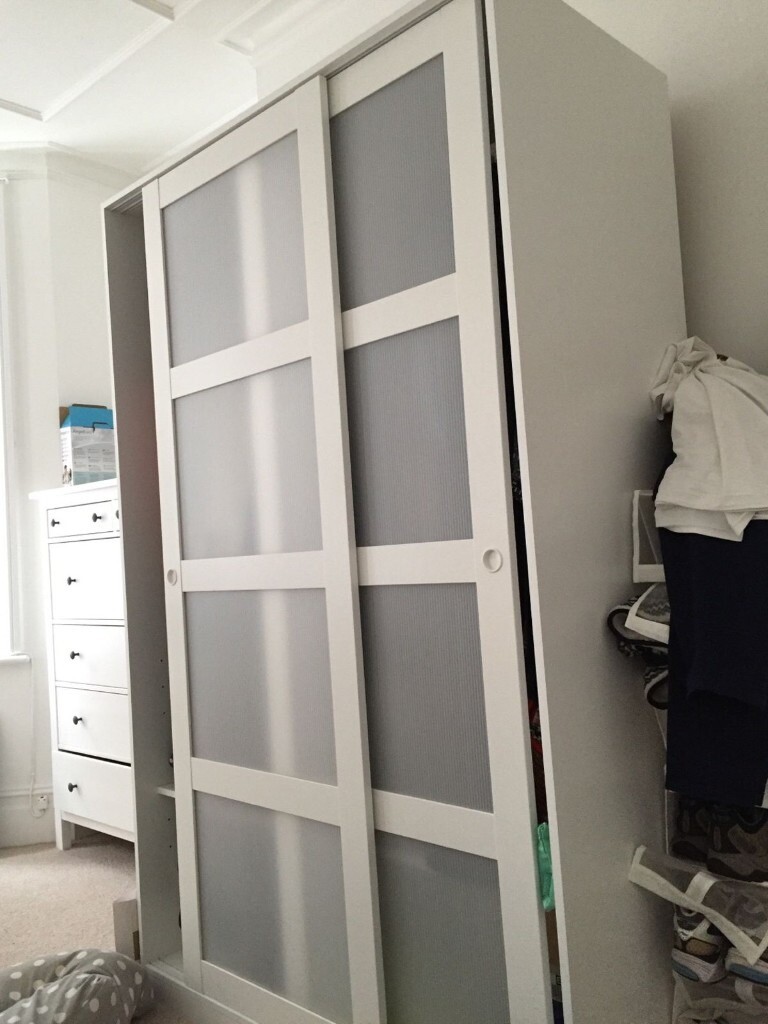 IKEA Kvikne double wardrobe white in Newburgh, Fife Gumtree