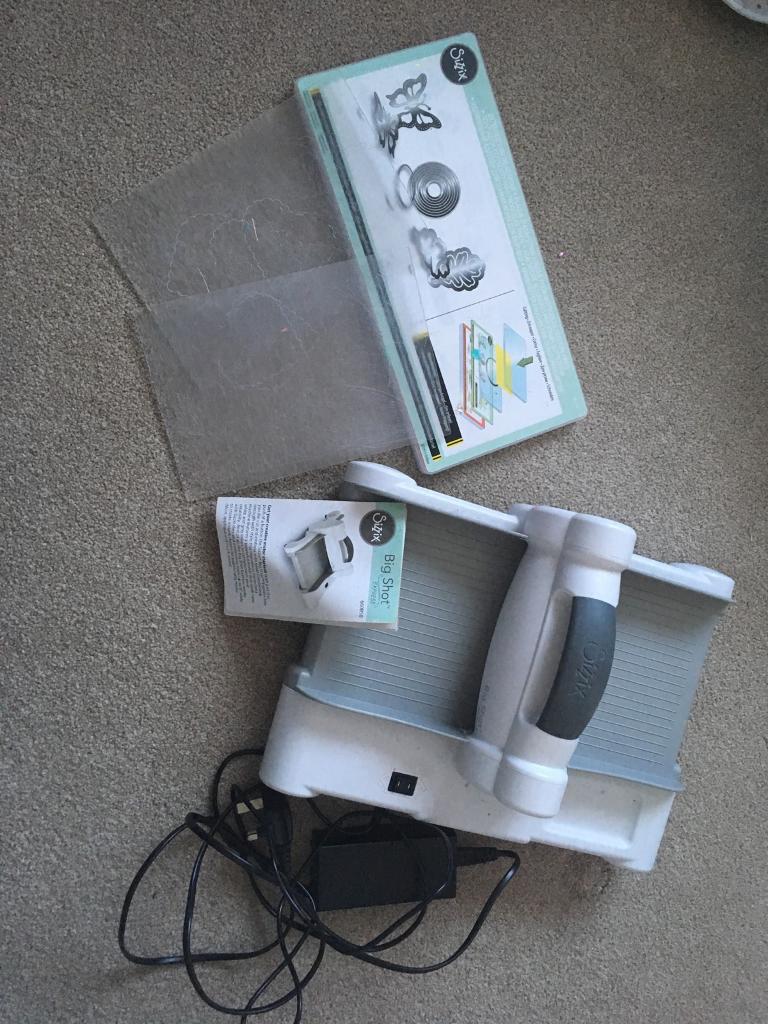 Sizzix big shot electric die cutting machine in Ipplepen, Devon Gumtree