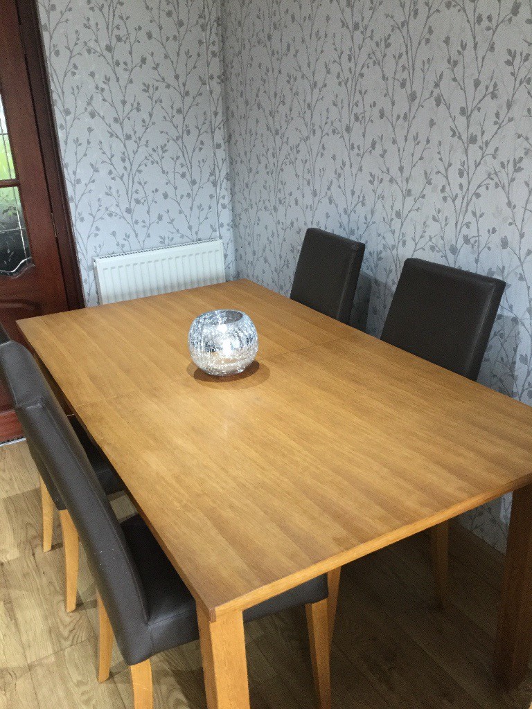 Next dining table and 4 chairs in Haydock, Merseyside Gumtree
