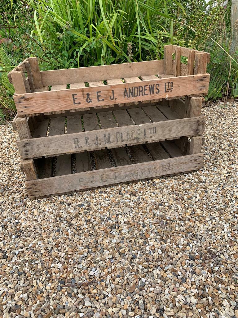 3x Wooden potato trays in West Mersea, Essex Gumtree