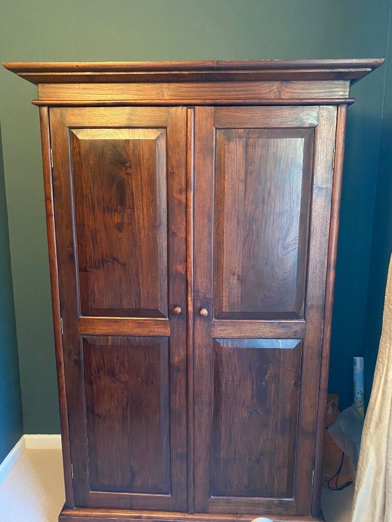 Solid teak wardrobe Colonial style in Milltimber, Aberdeen Gumtree