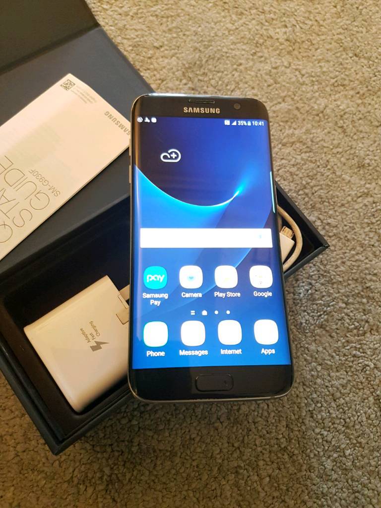 Excellent Condition Samsung Galaxy S7 Edge Black 32gb Unlocked in