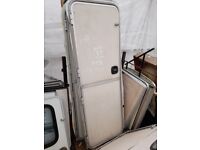 Caravan door and frame 
