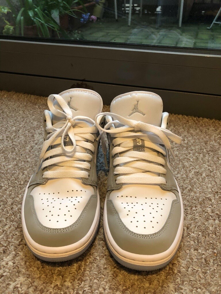 Air Jordan 1 Low White Wolf Grey Womens In Islington London Gumtree