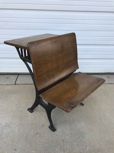【希少】SEARS ROEBUCK & CO. ビンテージテーブル&チェア VIntage Sears Roebuck & Co. School House Desk with Cast Iron