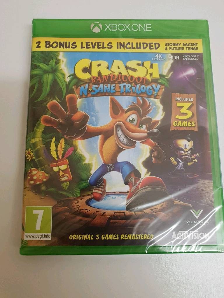 Crash bandicoot N.Sane trilogy Xbox one in Denton, Manchester Gumtree