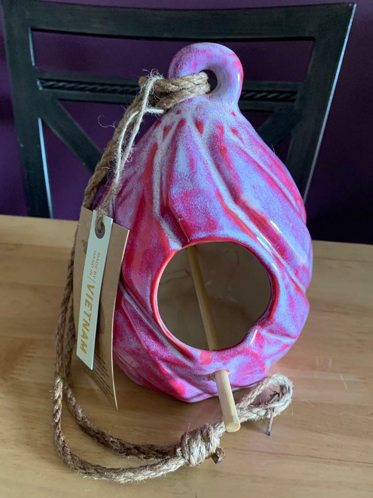 *NEW* Beautiful Handmade Ceramic Hanging Bird Feeder in Taplow, Berkshire Gumtree
