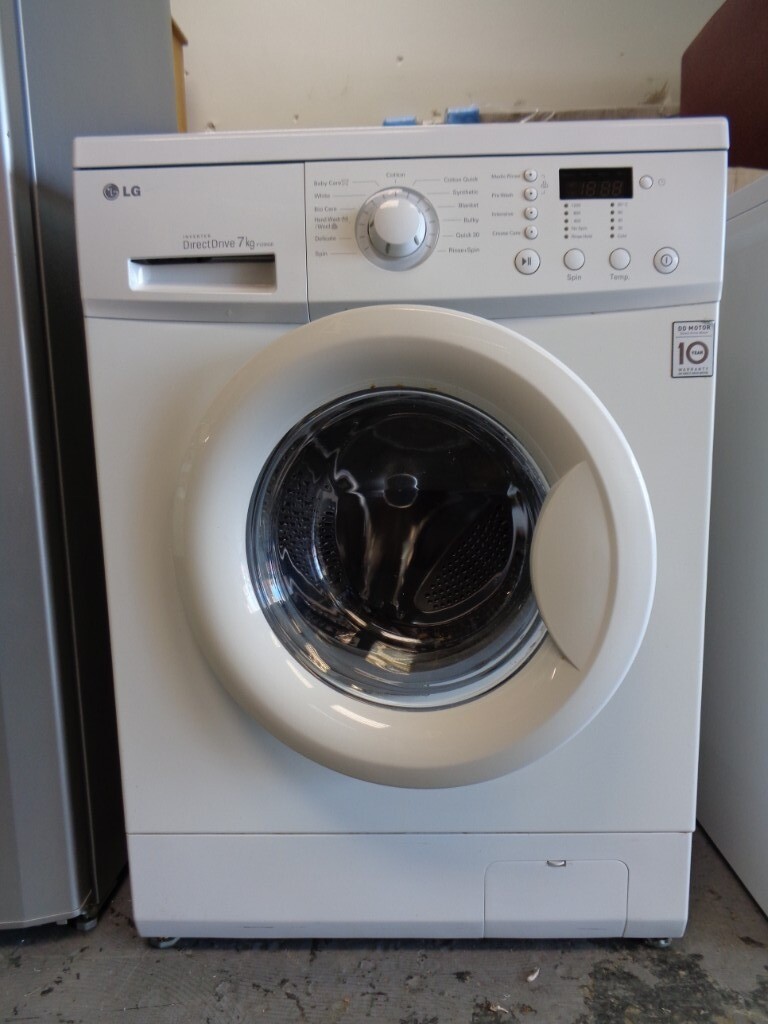LG F1256QD Washing Machine 7Kg 1200 Spin. Good Working Order in