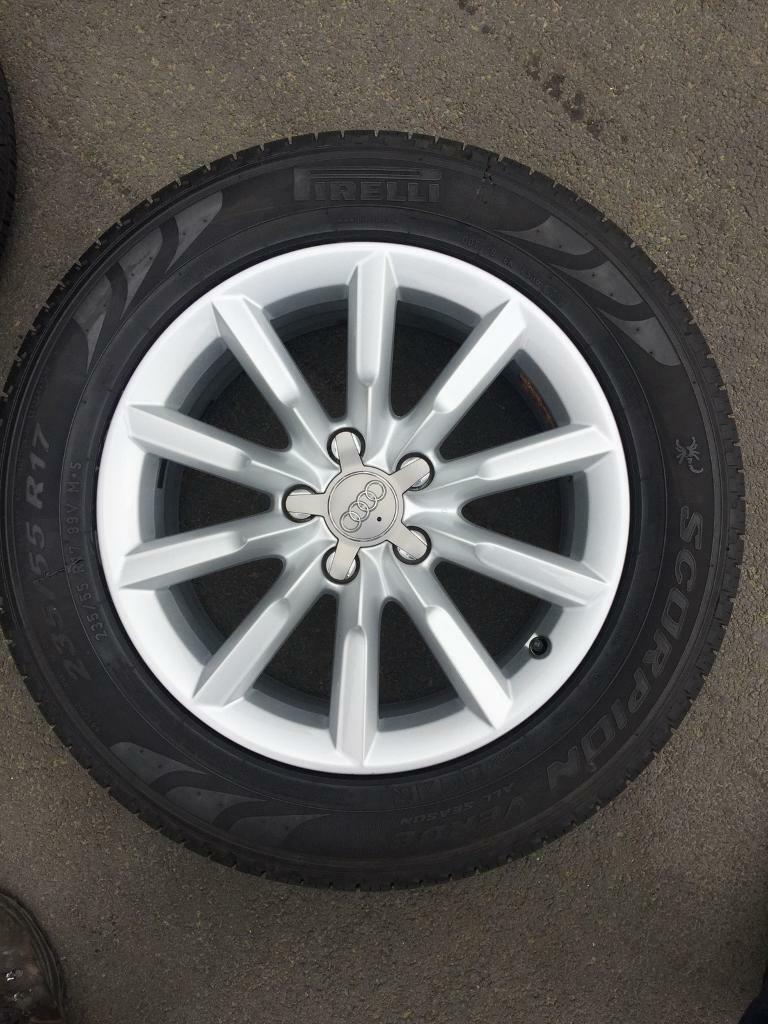 Genuine 17” Audi Q3 alloy wheels and tyres in Magherafelt, County