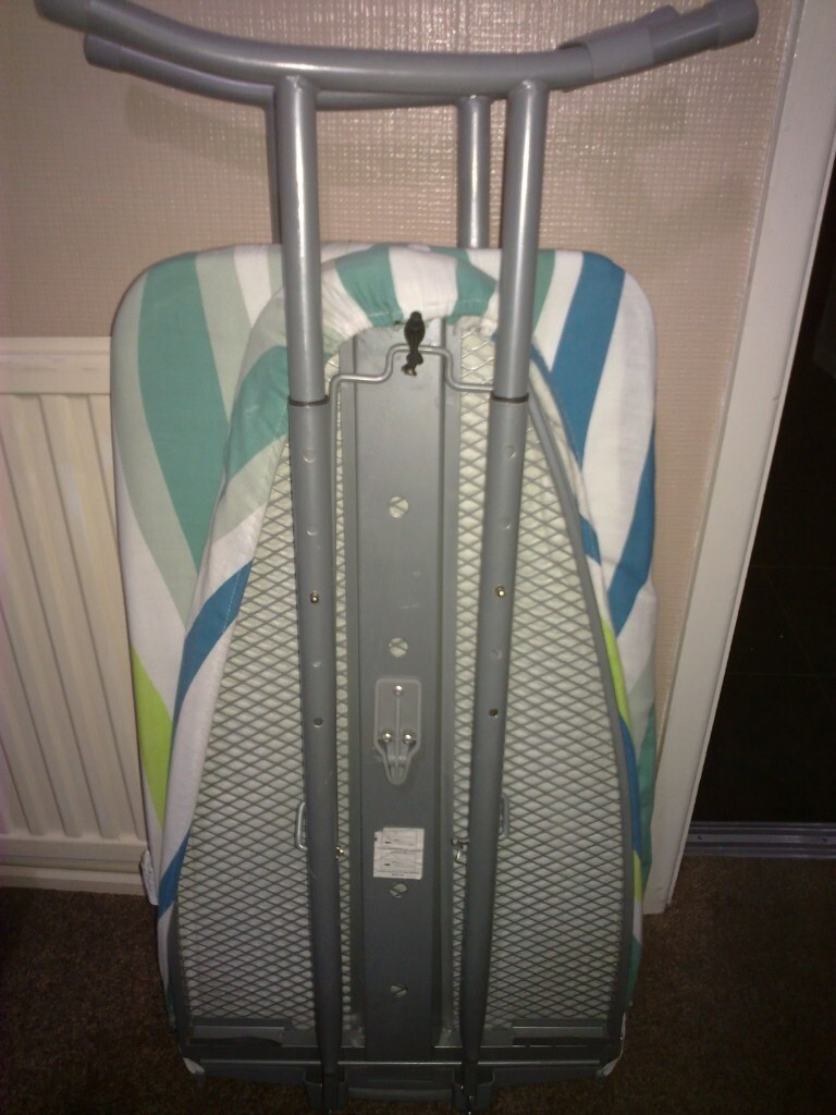 Half fold ironing board iron foldable compact space saving brabantia